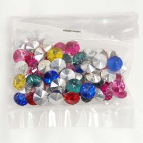 FREE75 8mm Acrylic Crystal Assorted Colours