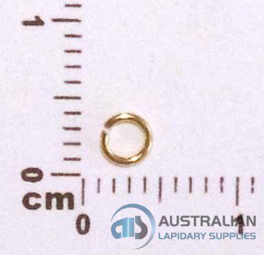 2A/S R.G. ROLLED GOLD JUMPRING approx. 3MM O.D. - Click Image to Close